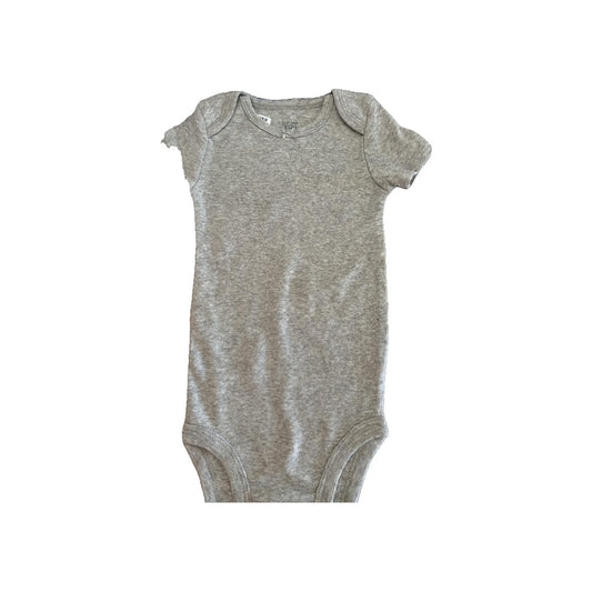 Carters Girls Grey Onesie Size: 9 months Grey