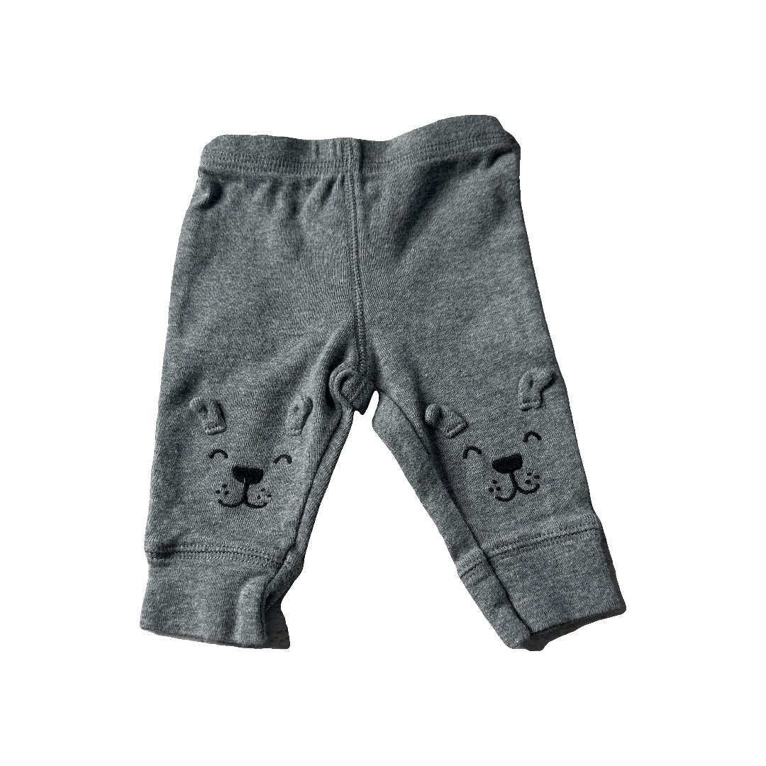 Carters Boys Grey Pants Size: Newborn Grey