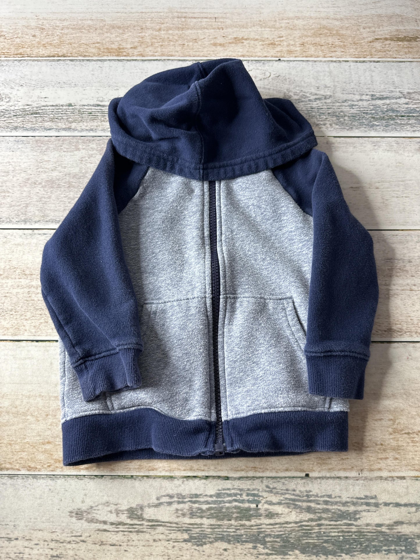 Cat & Jack Unisex Grey Hoodie Size: 18 months Grey