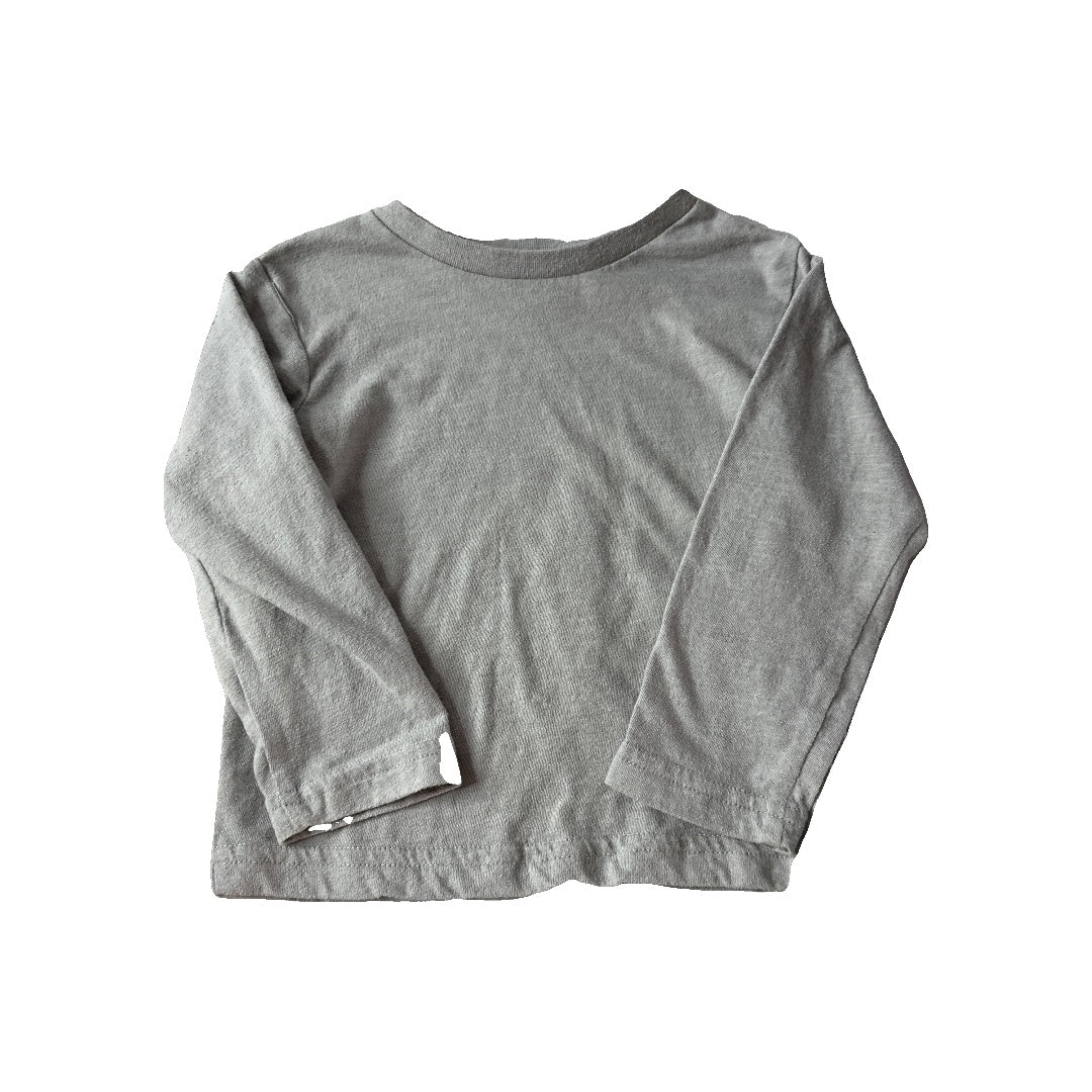 Tucker + Tate Unisex Grey Long Sleeve Shirt Size: 2T Grey