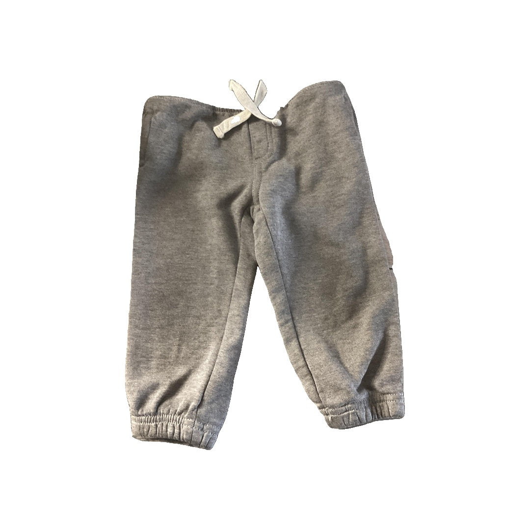 Crazy 8 Unisex Grey Athletic Pants Size: 12-18 months Grey