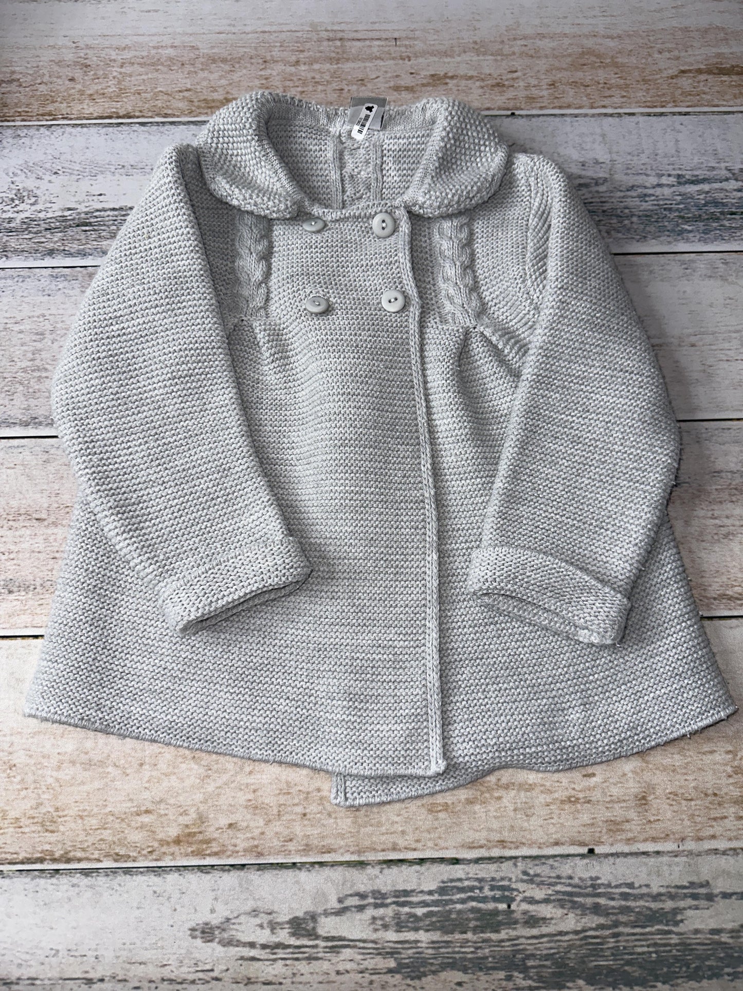 Girls Grey Sweater Size: 2-3 Years Grey
