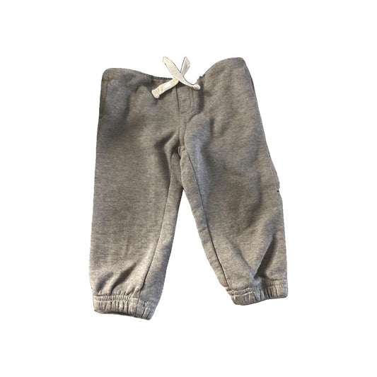 Crazy 8 Unisex Grey Athletic Pants Size: 12-18 months Grey