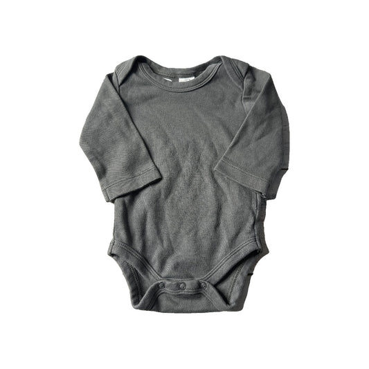 Colored Organics Unisex Grey Onesie Size: 3 months Grey