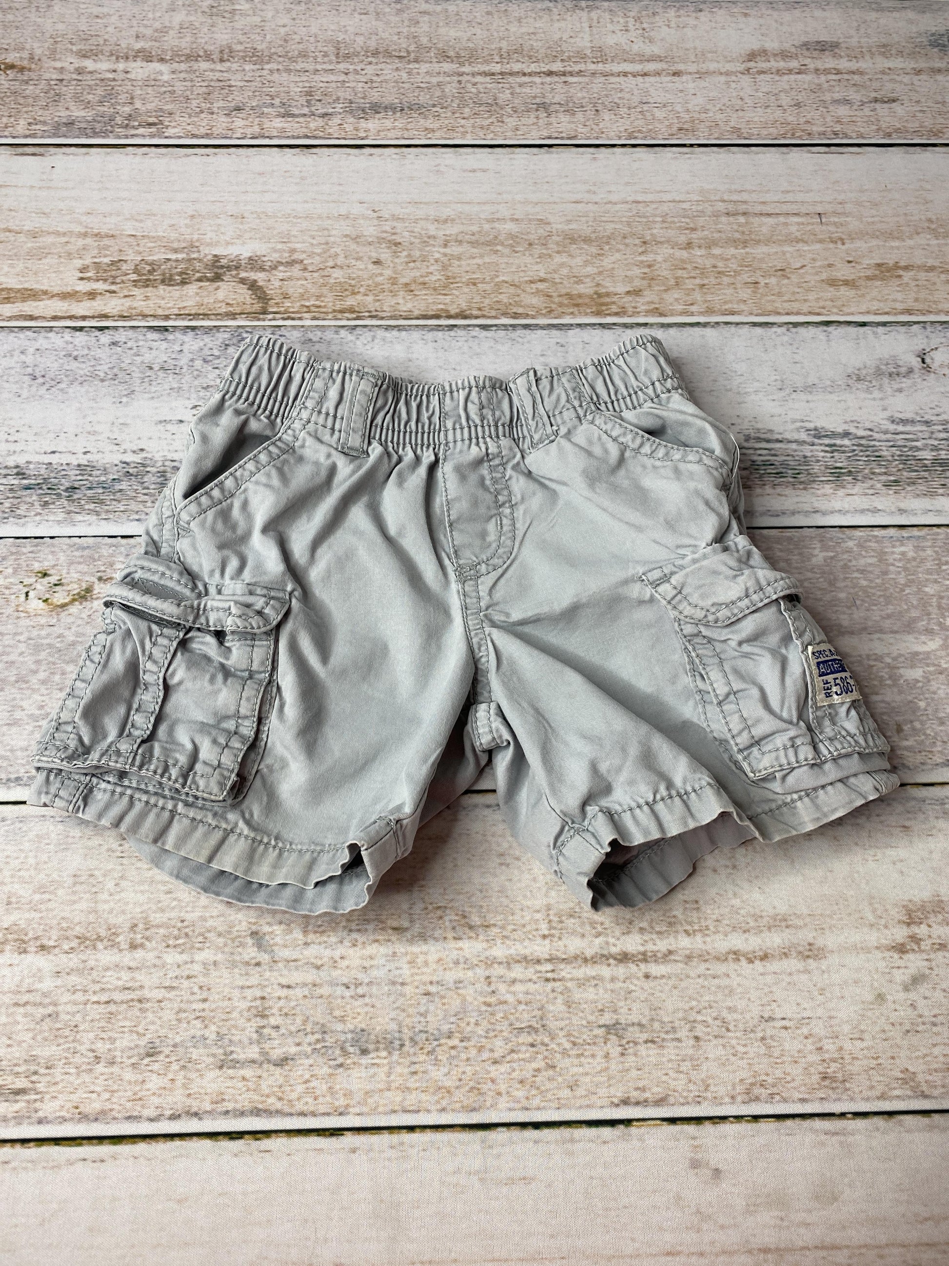 KoalaKids Boys Grey Shorts Size: 12 months Grey