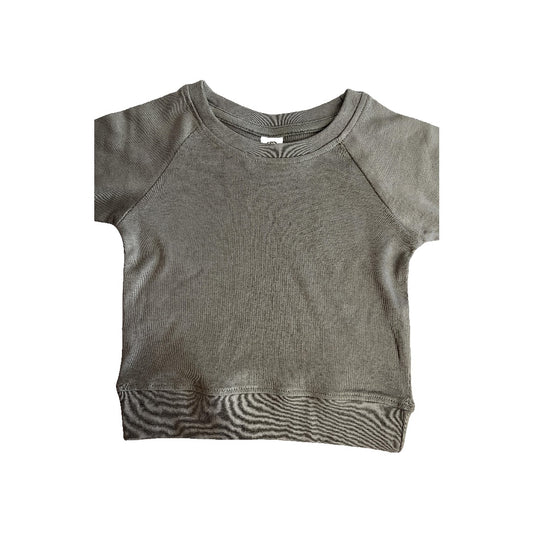 Colored Organics Unisex Grey Sweater Size: 6-12 months Grey
