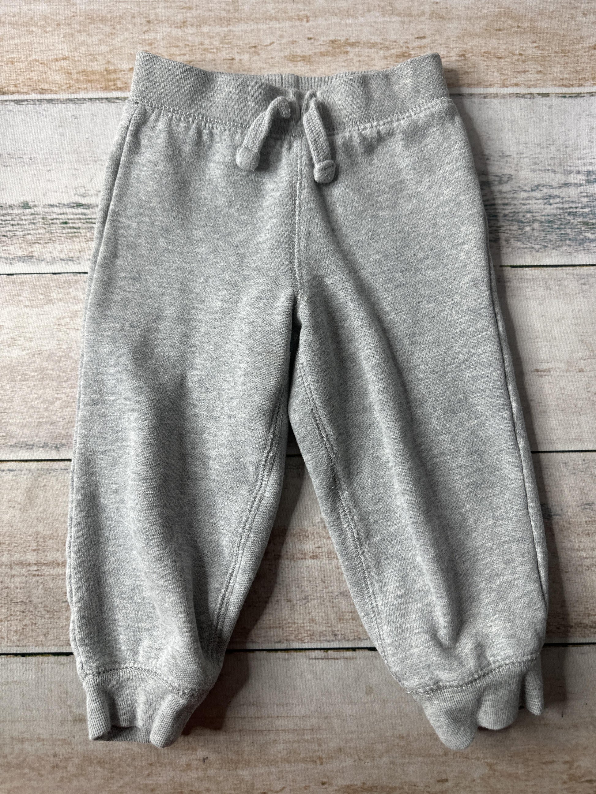 Primary Unisex Grey Pants Size: 18-24 months Grey