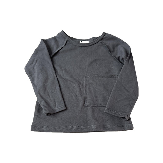 Grayson Collective Girls Grey Long Sleeve Shirt Size: 2T Grey