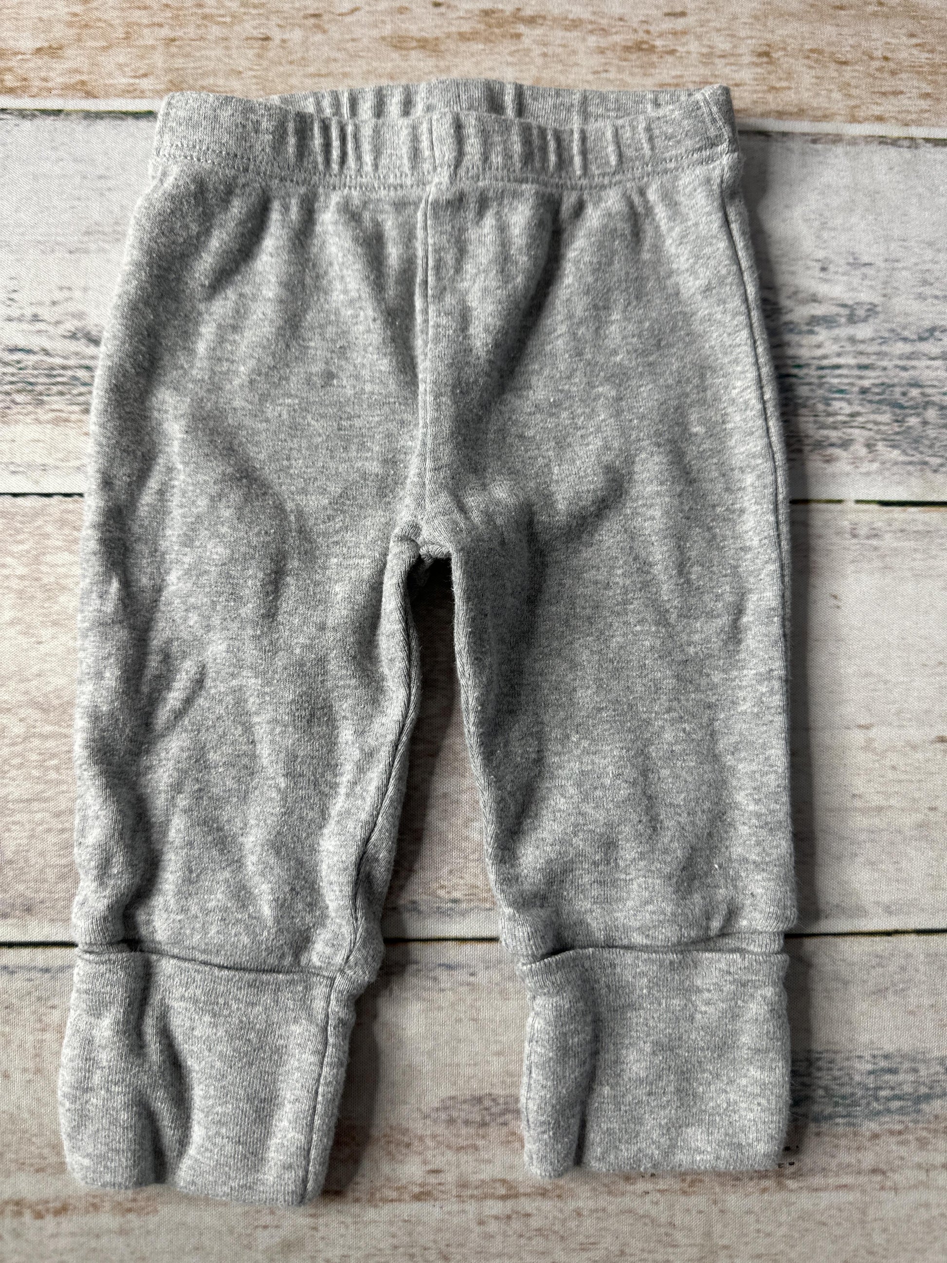 Monica + Andy Girls Grey Pants Size: 0-3 months Grey