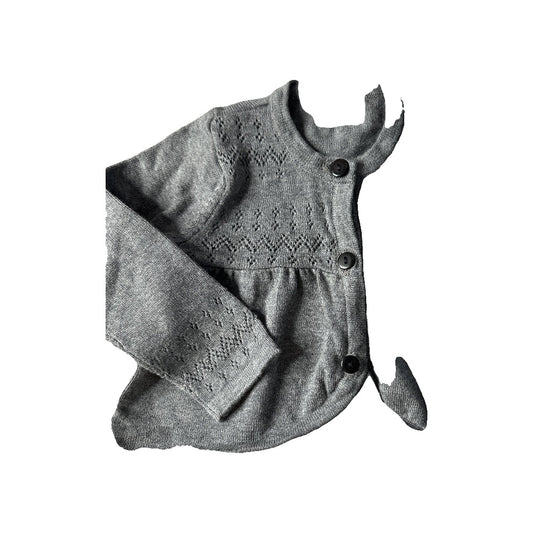 Kanz Girls Grey Sweater Size: 6-9 months Grey