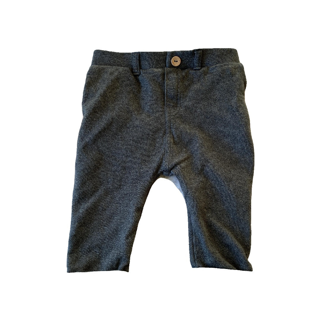 H&M Unisex Grey Pants Size: 9-12 Months Grey