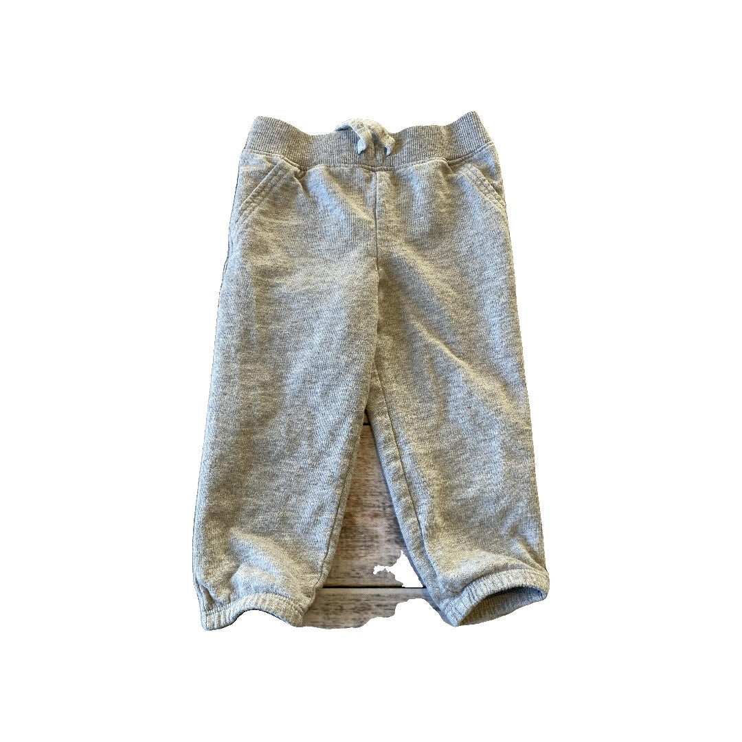 Carters Unisex Grey Pants Size: 18 months Grey