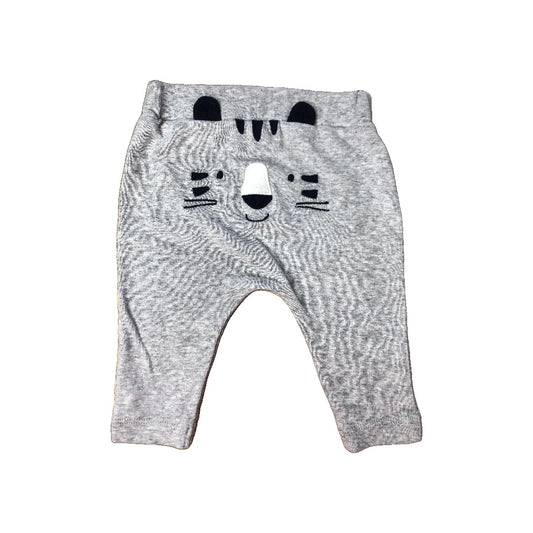Carters Unisex Grey Pants Size: 0-3 months Grey