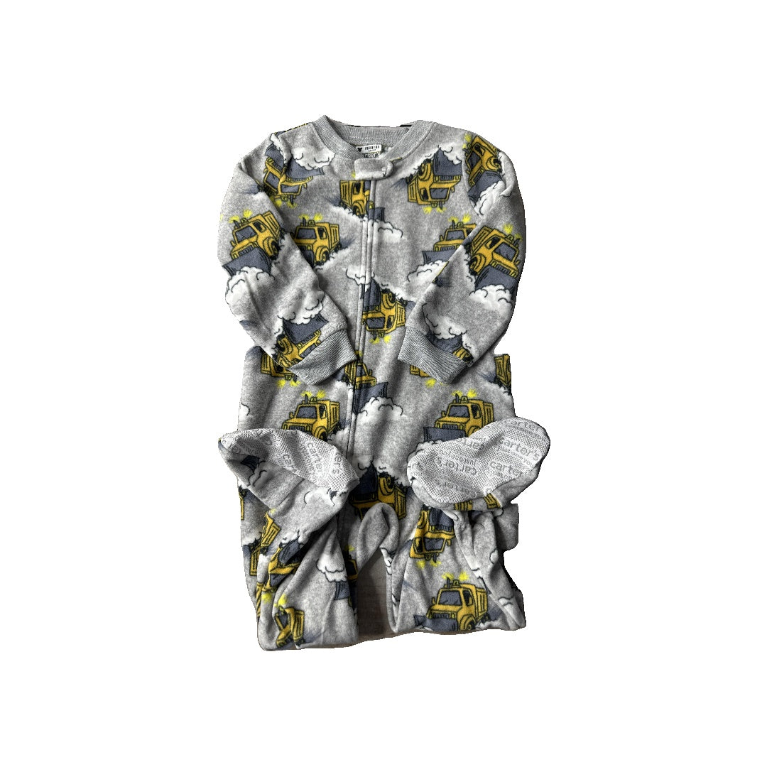 Carters Unisex Grey Pajamas Size: 2T Grey