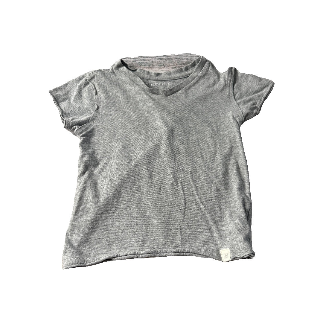 Burt's Bees Girls Grey T-Shirt Size: 24 months Grey