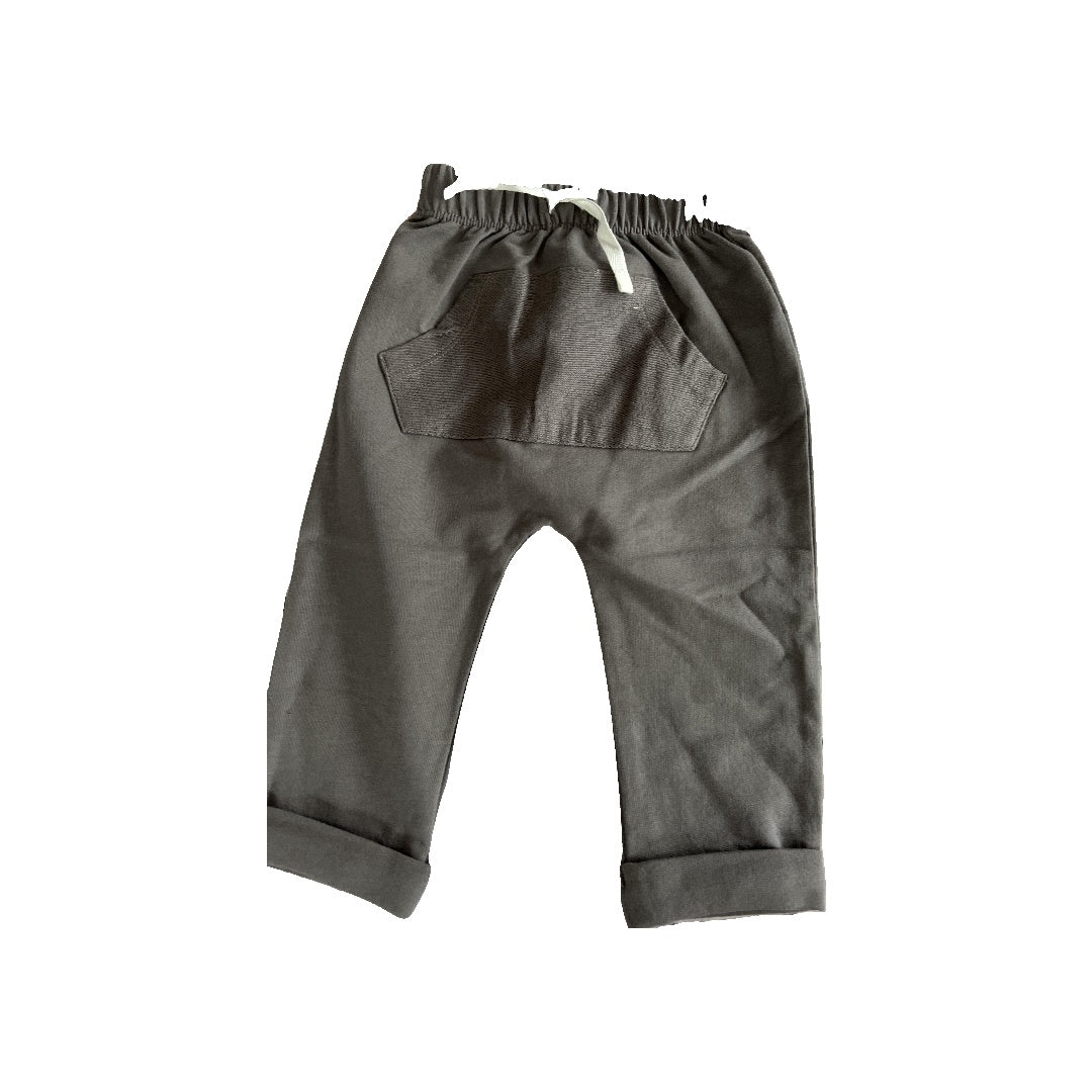 Mac and Moon Unisex Grey Pants Size: 12 months Grey