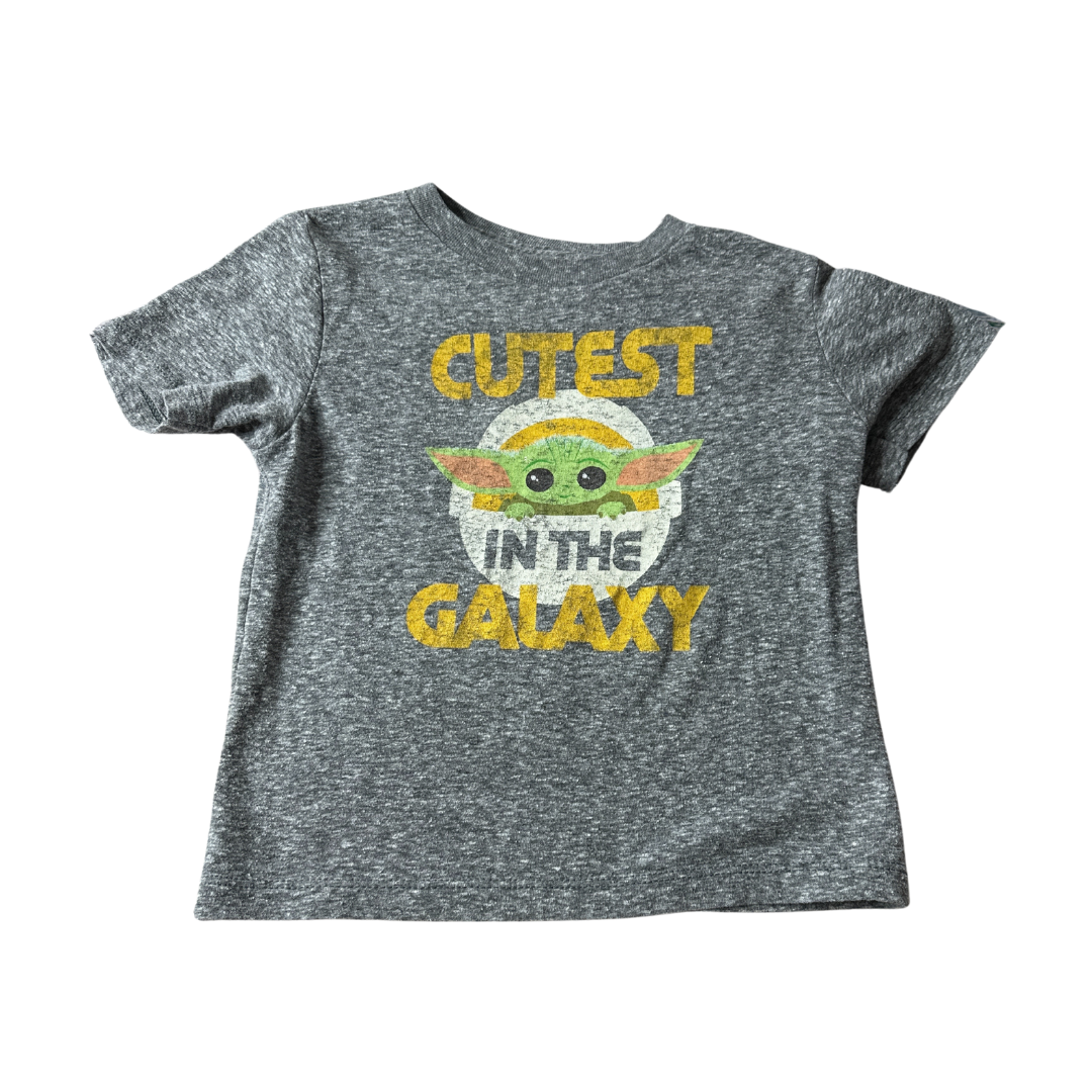Star Wars Boys Grey T-Shirt Size: 3T Grey