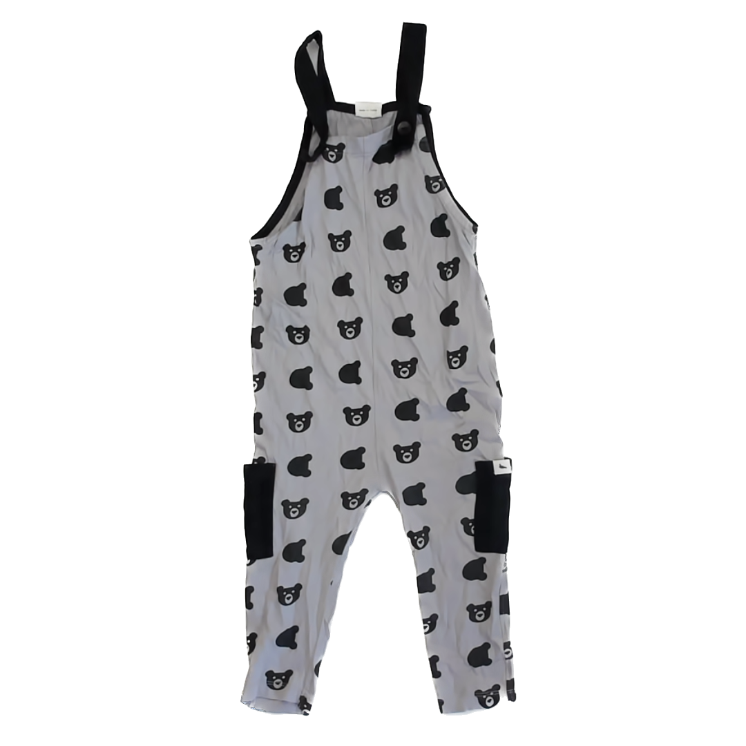 Turtledove London Unisex Grey Overalls Size: 3-4T Grey