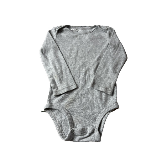 Carters Unisex Grey Onesie Size: 24 months Grey