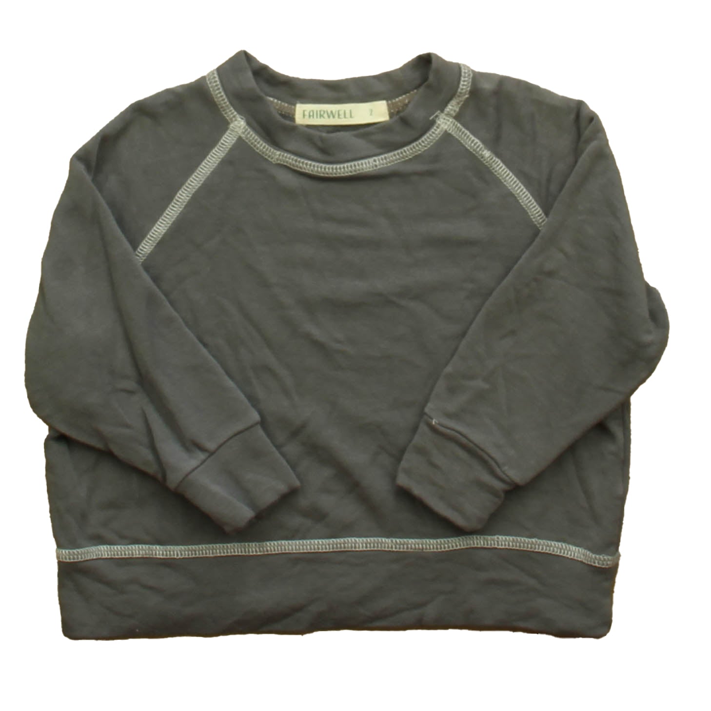 Fairwell Boys Grey Long Sleeve Shirt Size: 2T Grey