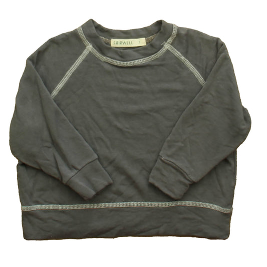 Fairwell Boys Grey Long Sleeve Shirt Size: 2T Grey