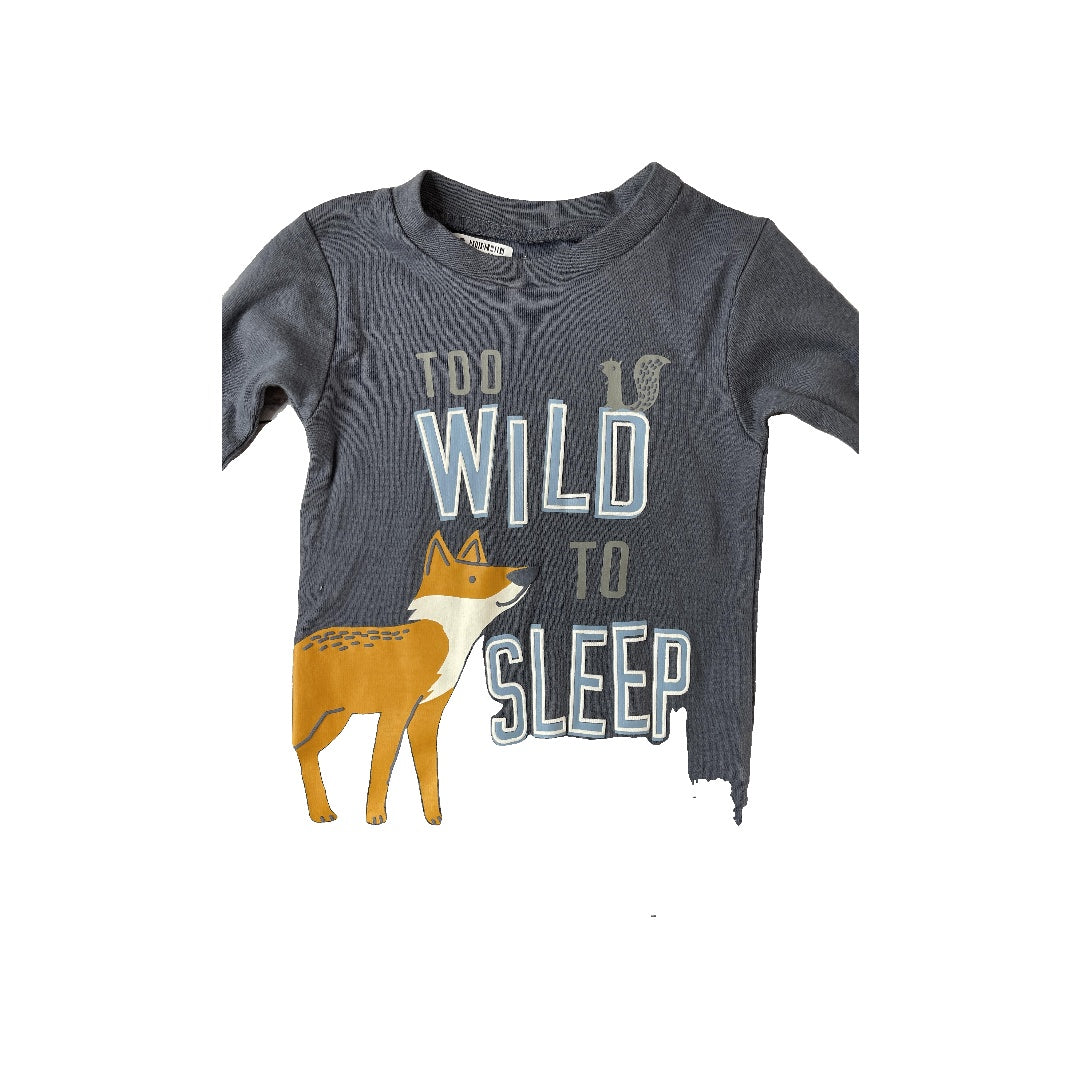 Carters Boys Grey Pajamas Size: 18 months Grey