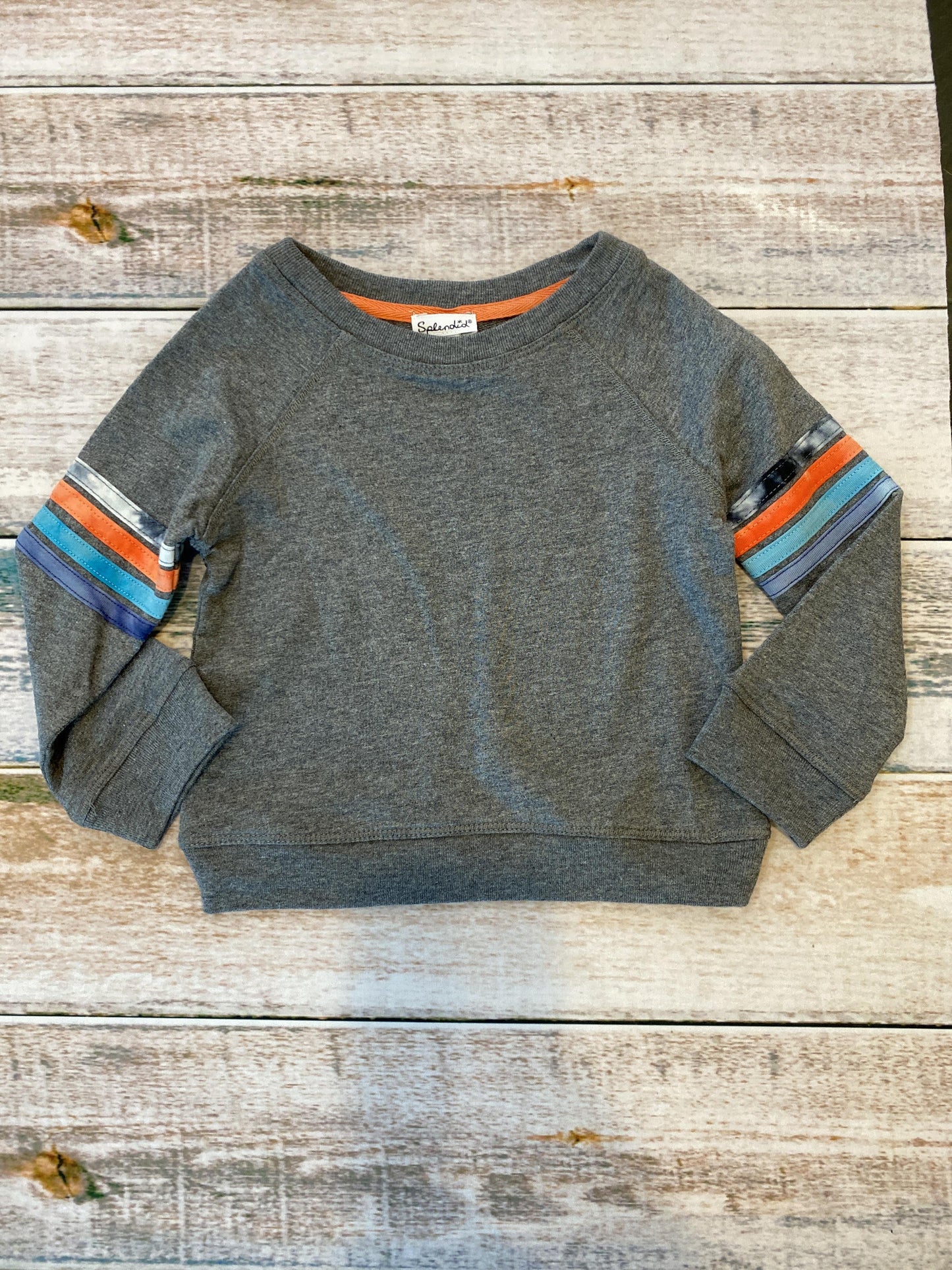 Splendid Unisex Grey Sweatshirt Size: 12-18 months Grey
