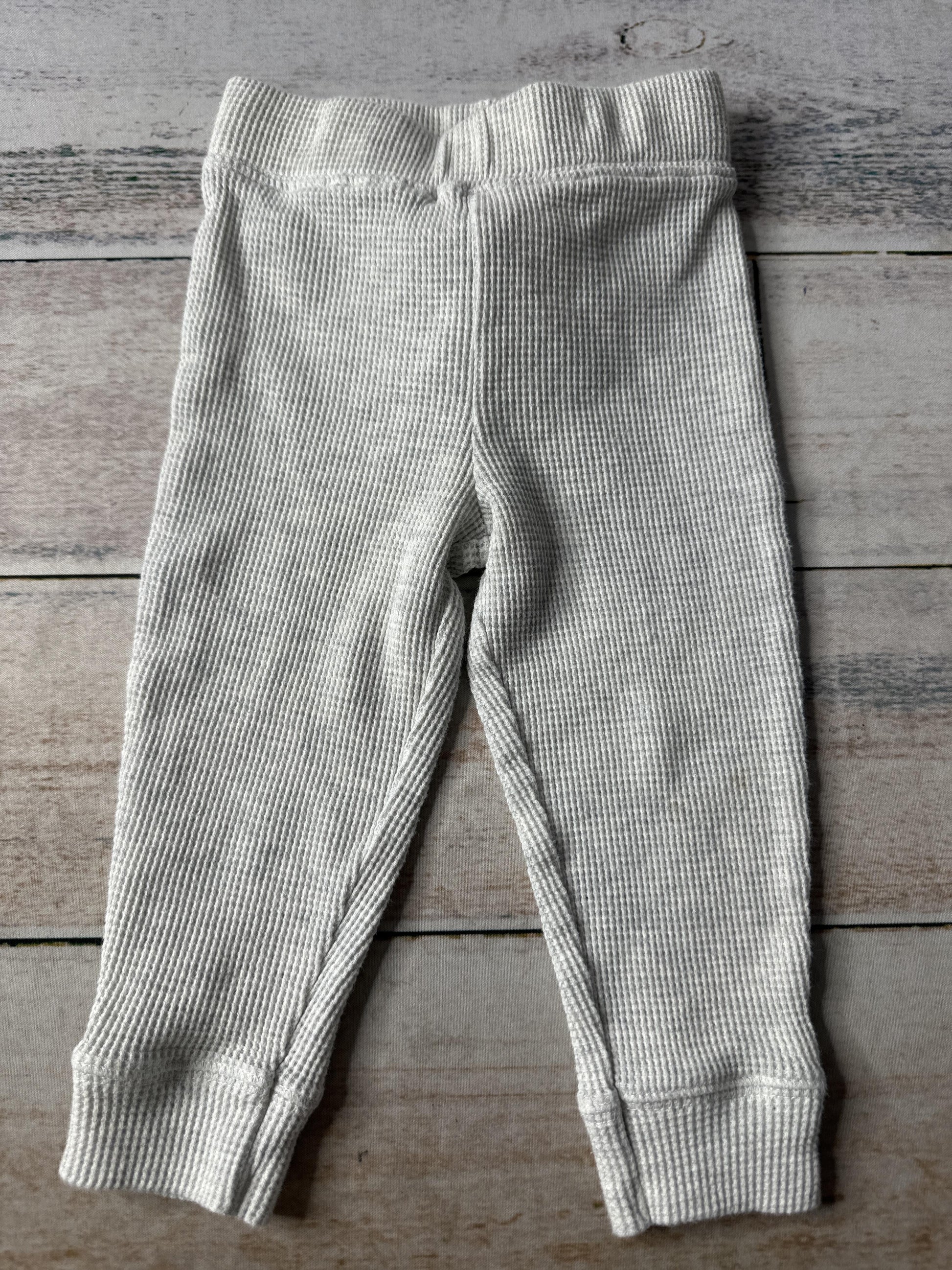 Little Planet Unisex Grey Pants Size: 12 months Grey