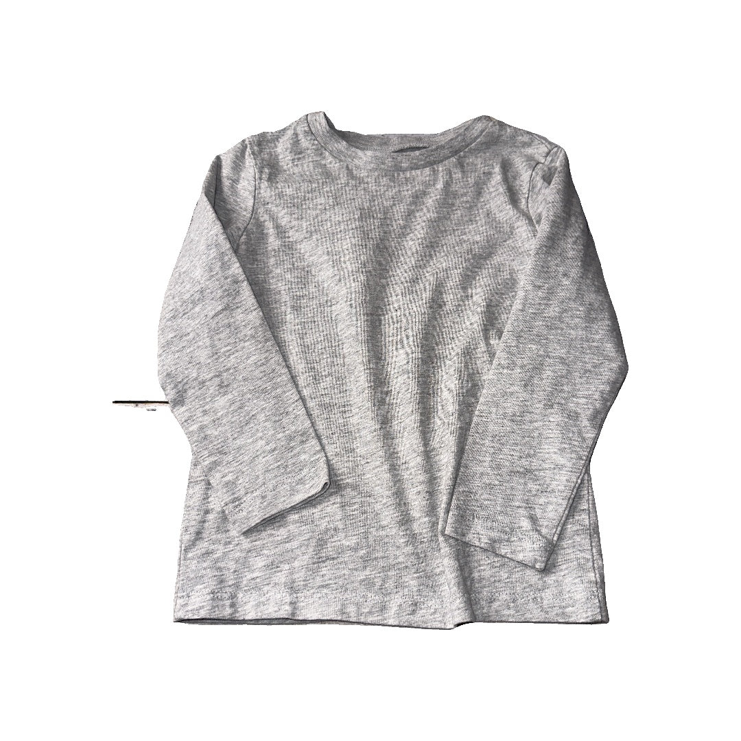 H&M Unisex Grey Long Sleeve Shirt Size: 3T Grey