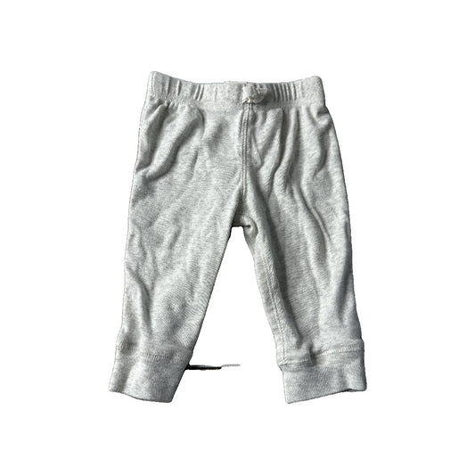 Carters Unisex Grey Pants Size: 6 months Grey