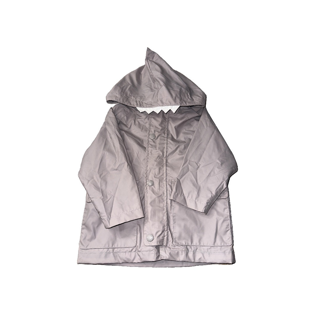 Gap Boys Grey Rain Coat Size: 12-18 months Grey