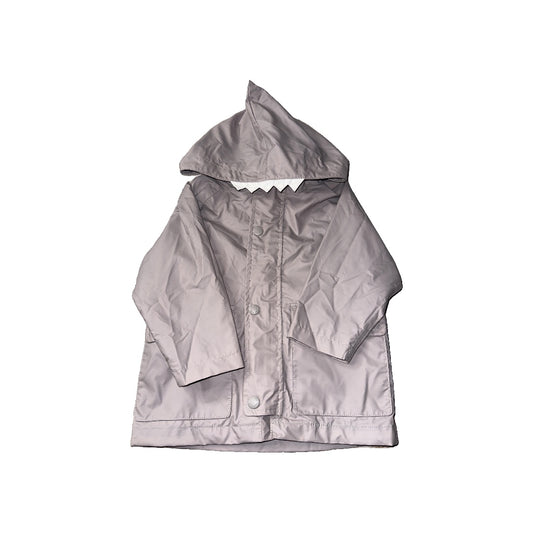 Gap Boys Grey Rain Coat Size: 12-18 months Grey
