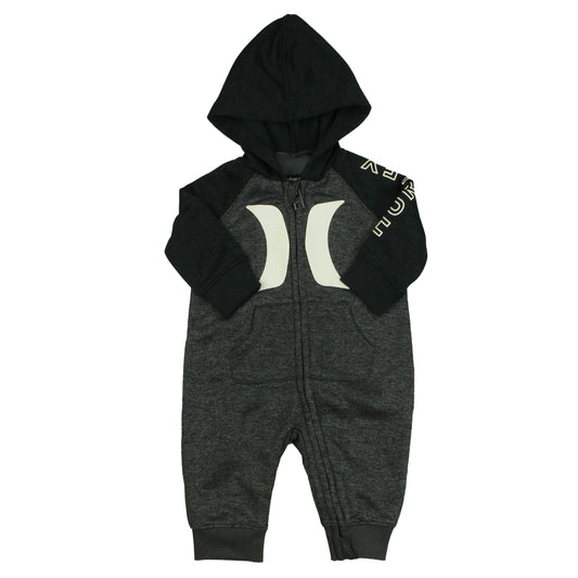 Hurley Boys Grey Long Sleeve Outfit Size: 3 Months Grey