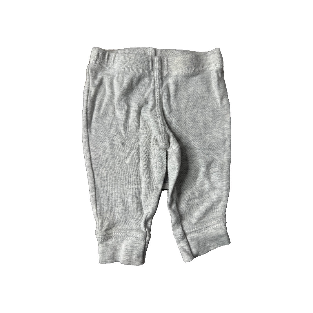 Carters Girls Grey Pants Size: Newborn Grey