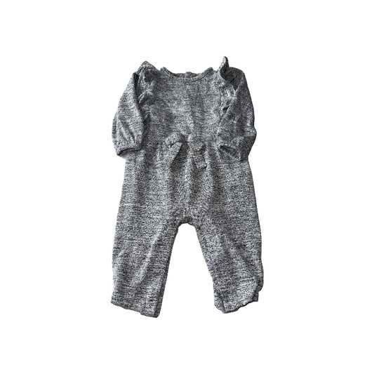 Cat & Jack Girls Grey Long Sleeve Outfit Size: 6 months Grey