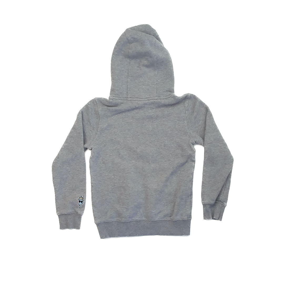 GOAT USA Unisex Grey Hoodie Size: Youth Medium (10-12 Years) Grey