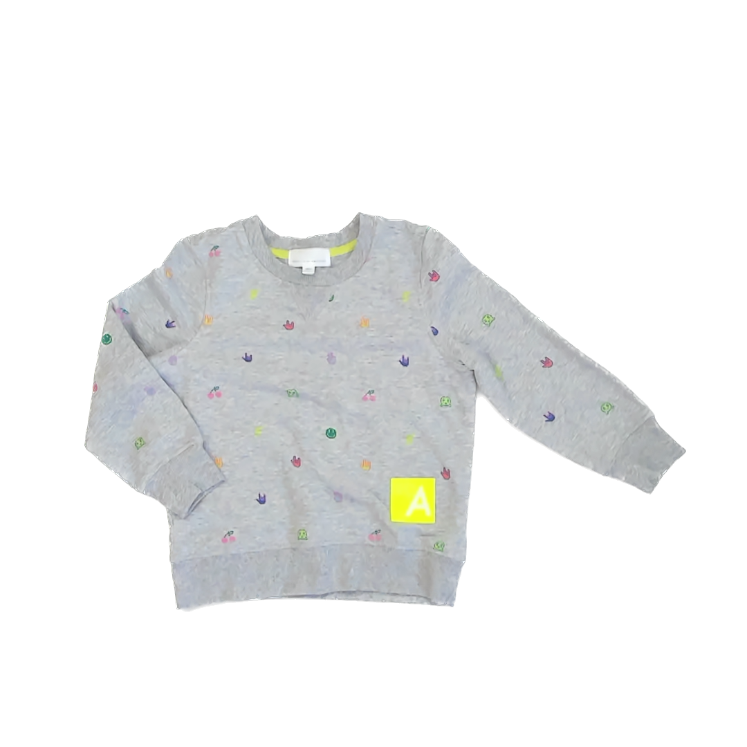 Rockets Of Awesome Girls Grey Sweatshirt Size: 6 years Grey