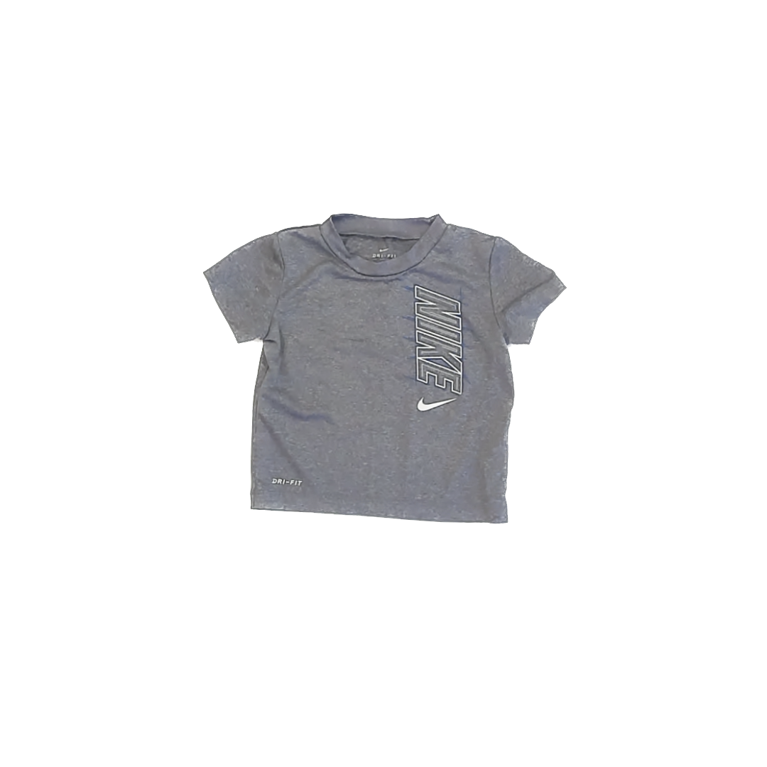 Nike Boys Grey Athletic Top Size: 24 Months Grey