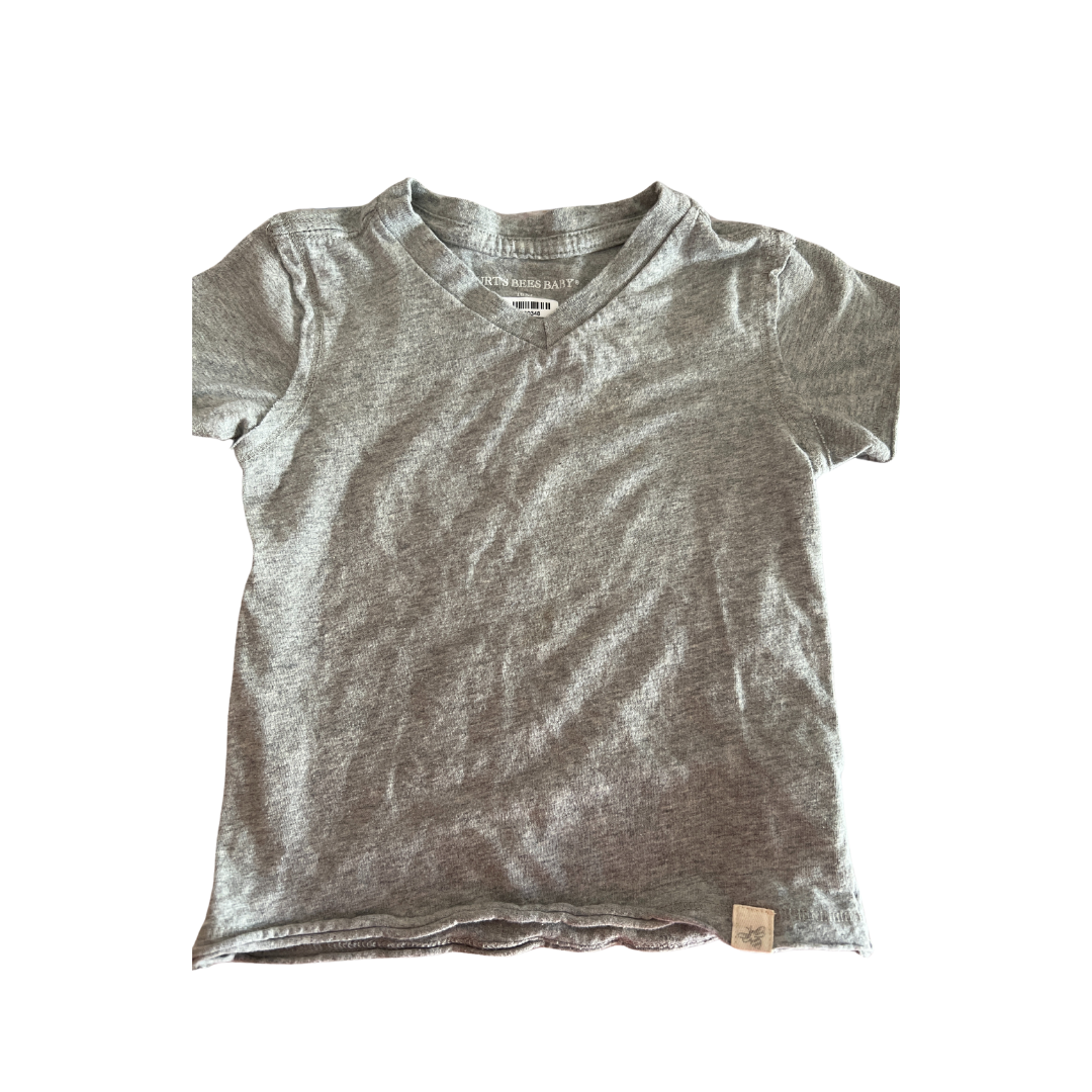 Burt's Bees Boys Grey T-Shirt Size: 18 months Grey