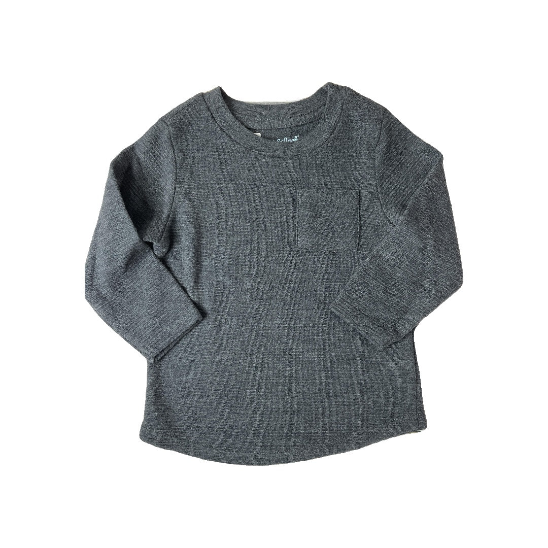 Cat & Jack Boys Grey T-Shirt Size: 18 months Grey