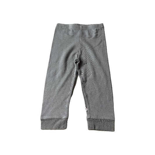 Babysoy Unisex Grey Pants Size: 2T Grey
