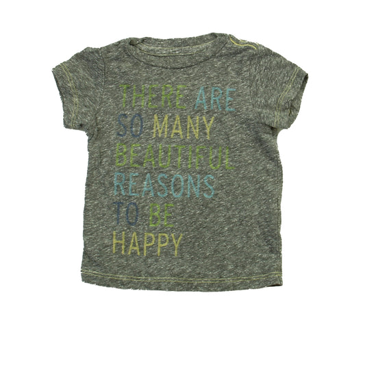 Peek Boys Grey T-Shirt Size: 6-12 Months Grey