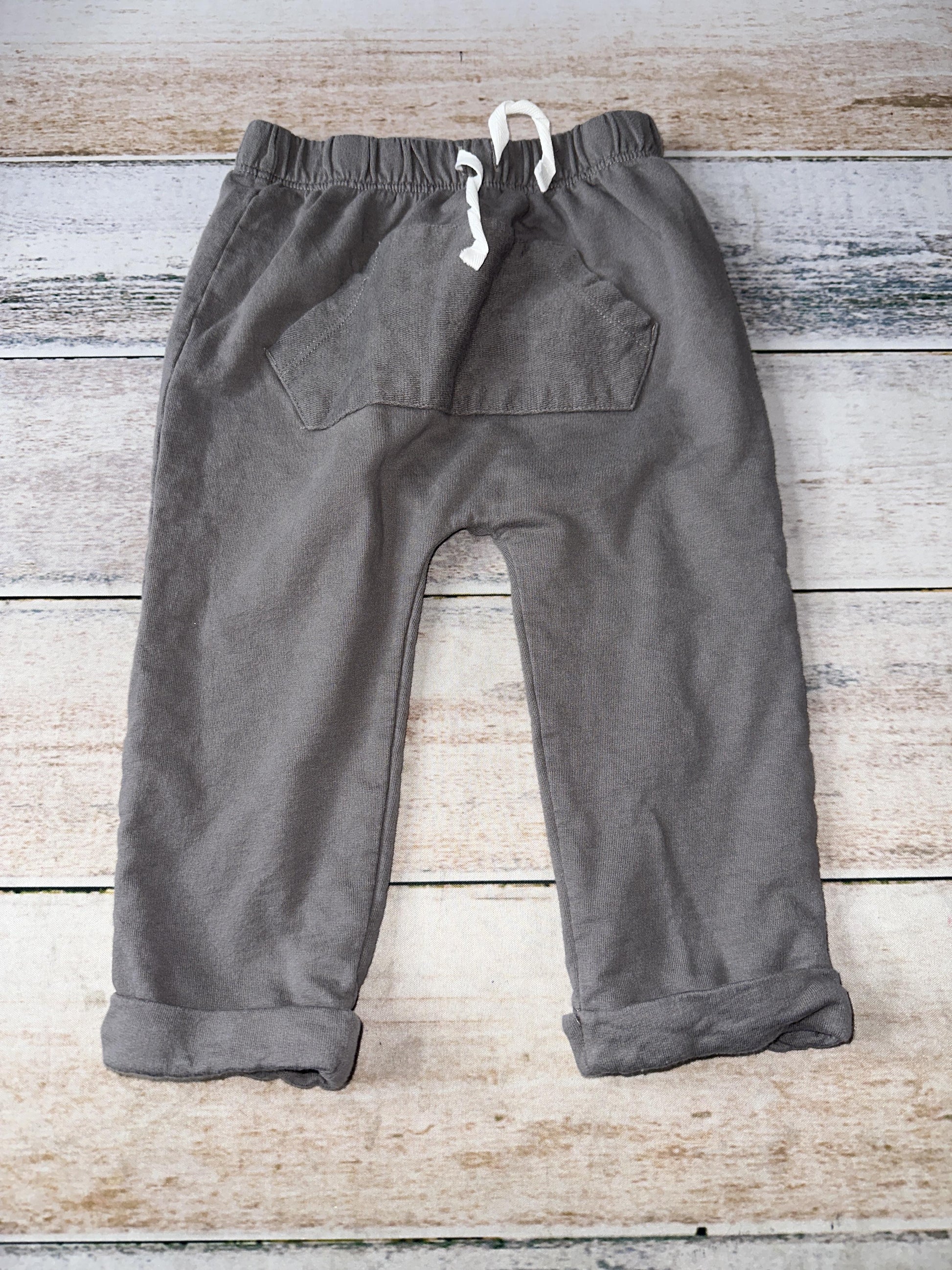 Mac and Moon Boys Grey Pants Size: 24 months Grey