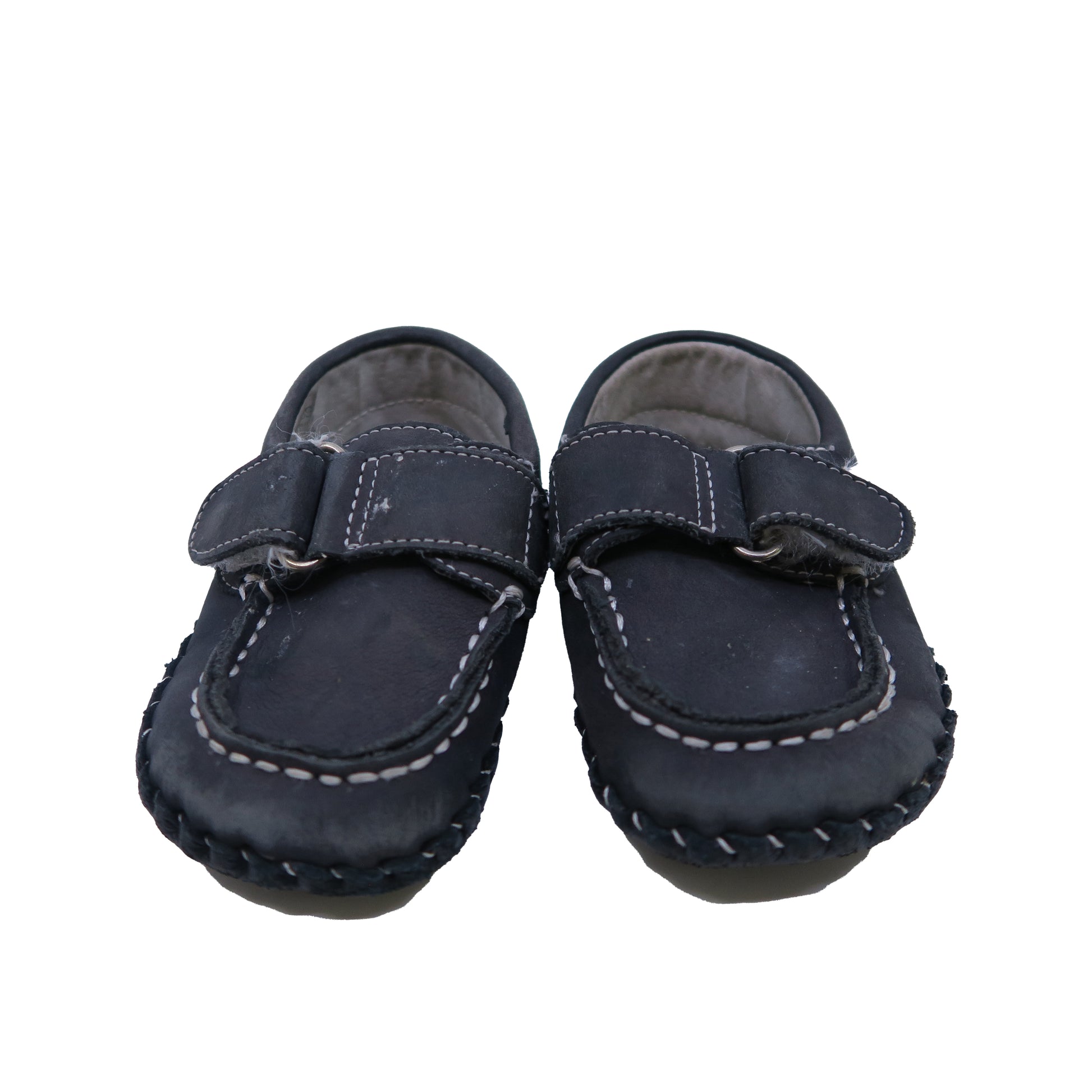 Pediped Boys Grey Booties Size: 1 Infant Grey