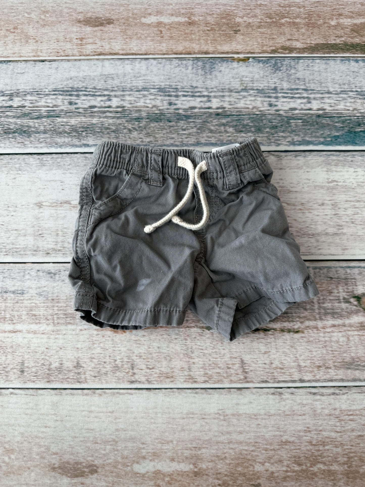 Old Navy Boys Grey Shorts Size: 0-3 months Grey