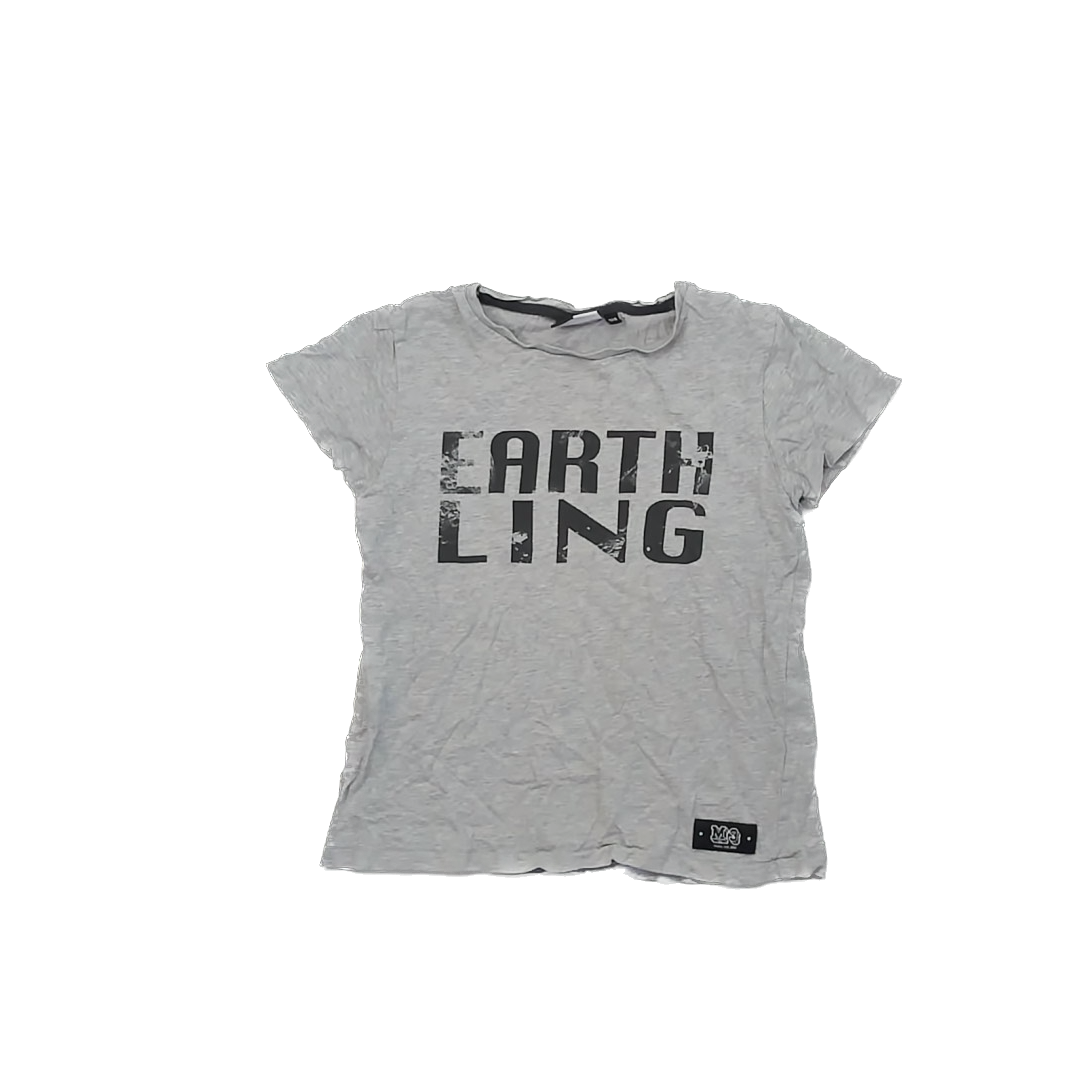 Molo Boys Grey T-Shirt Size: 128 (7-8 years) Grey