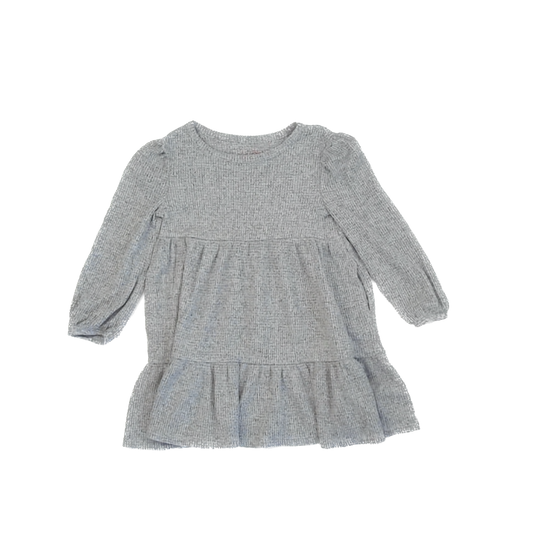 Cat & Jack Girls Grey Dress Size: 4T Grey