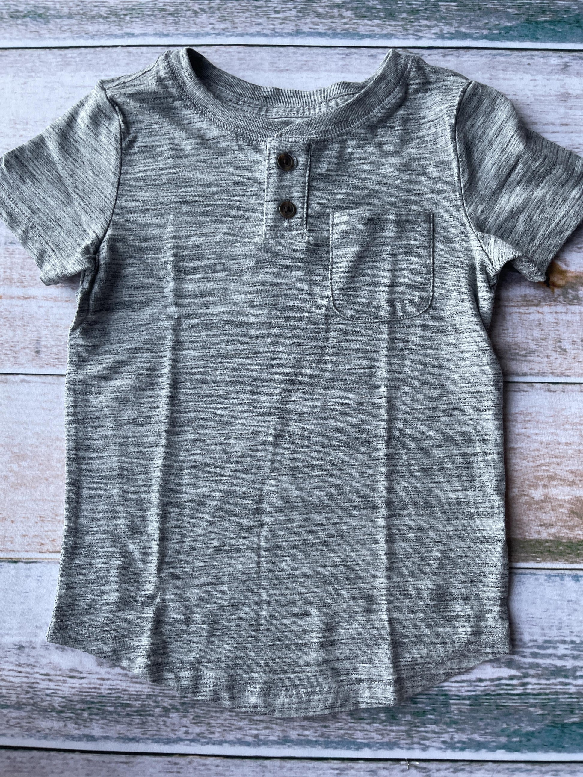 Cat & Jack Boys Grey T-Shirt Size: 3T Grey
