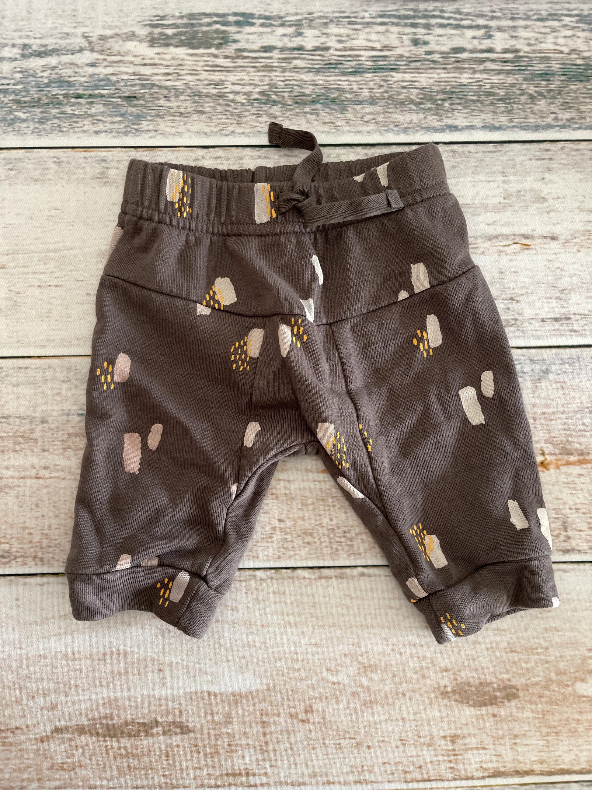 Oliver & Rain Unisex Grey Pants Size: 3 months Grey