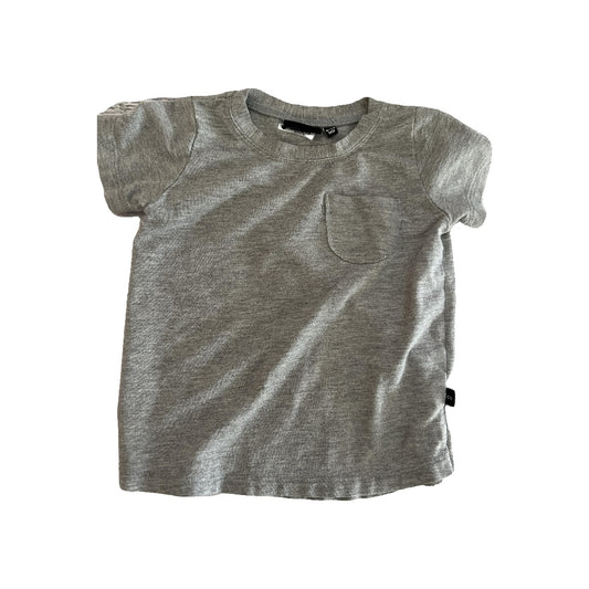 BabySprouts co Girls Grey T-Shirt Size: 6-12 months Grey